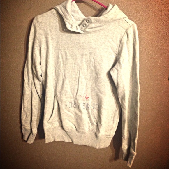 Light grey hooded sweatshirt from aerie! AE