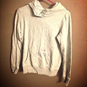 Light grey hooded sweatshirt from aerie! AE