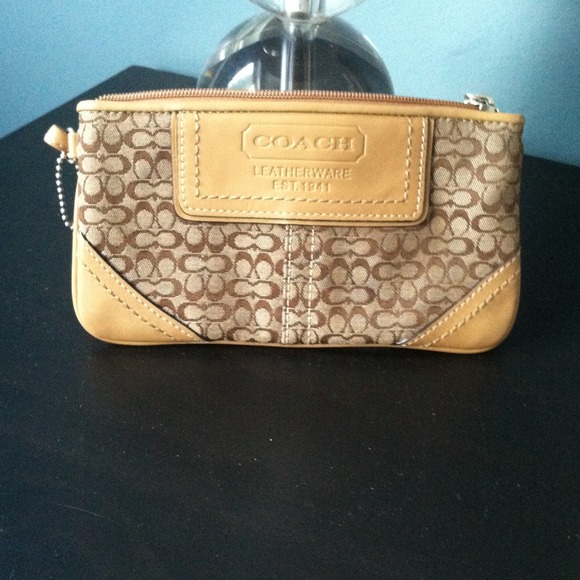 Coach wristlet