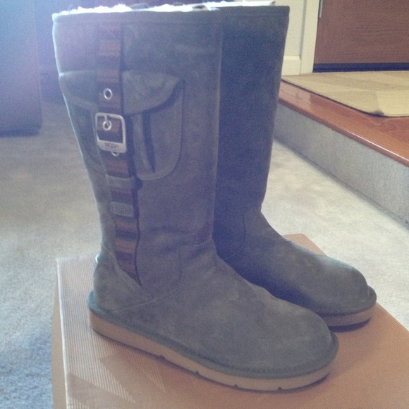 Unique UGGs in box. Worn 3x..