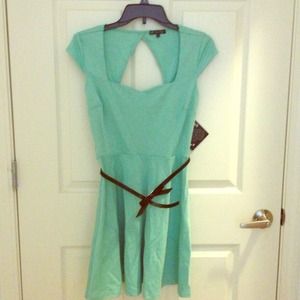 Very pretty blue dress!