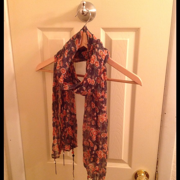 Floral scarf