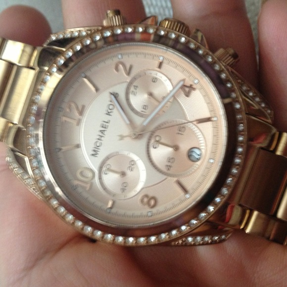 Rose gold Michael kors watch main image 4
