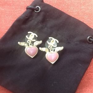 Authentic CHANEL earrings