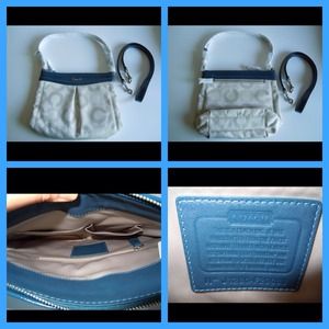 Coach Hippie Cream and Blue