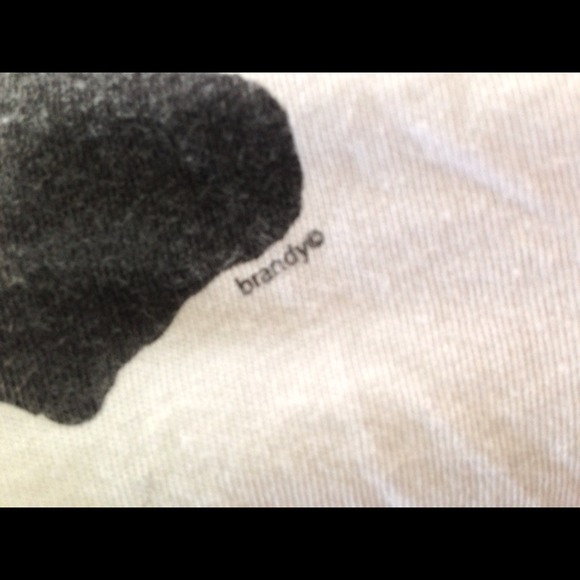 SOLD Brandy Melville LA crossbones muscle tee - Picture 2 of 4