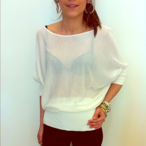 Forever 21 Tops - SOLD Forever 21 Dolman Top White SOLD