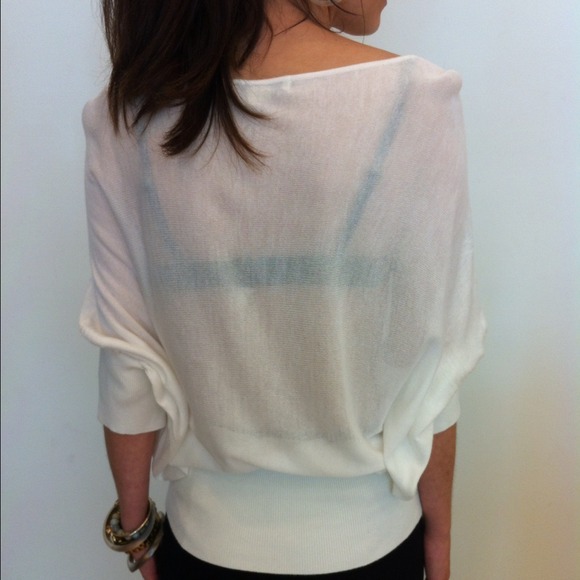 SOLD Forever 21 Dolman Top White SOLD - Picture 3 of 3