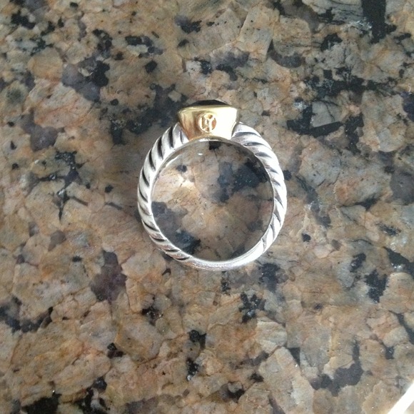 David Yurman Black Onyx Ring ❤️🎀SOLD TO ALLY❤️🎀 - Picture 2 of 4