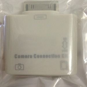 ON HOLD! iPad & iPhone camera connection kit.
