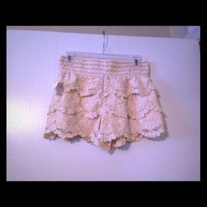 SOLD Crochet Shorts