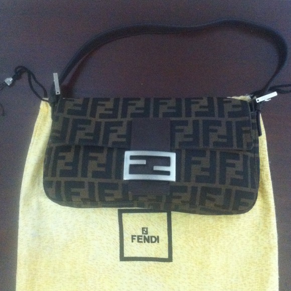 Authentic Fendi logo bag