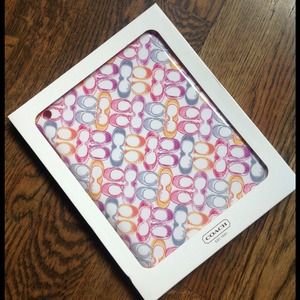 BRAND NEW COACH IPAD 2 or iPad 3 CASE. GORGEOUS