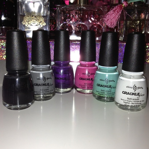 💜China Glaze Crackle Nail Polish (5).💜