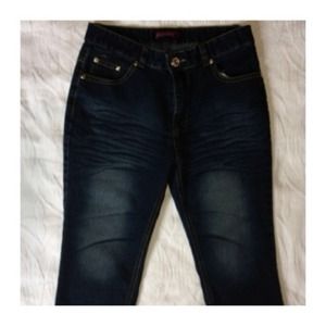 I) Picasso Capri Jeans – Women’s Size 28 (17” Inseam) Dark Wash Denim