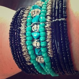 Cuff link bracelet