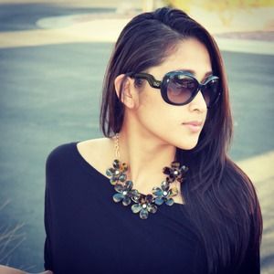 J Crew Inspired Flower Tortoise Necklace