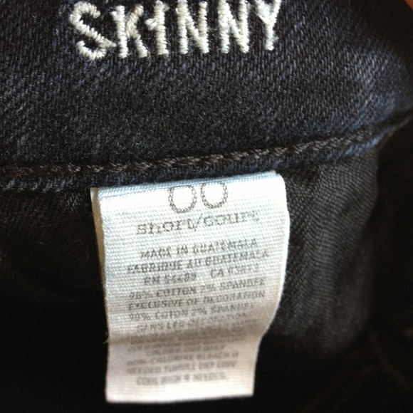 I) American Eagle Skinny Jeans – Size 00 Short (Inseam 30") - Picture 4 of 7