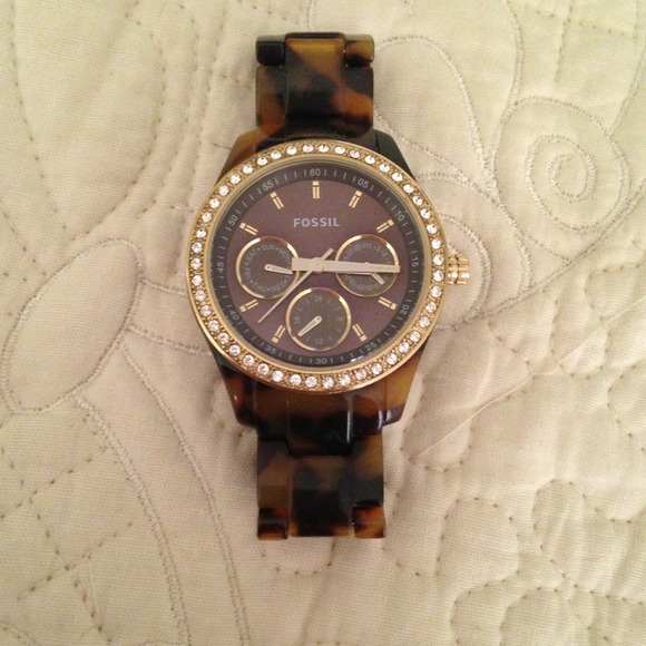 ***Reduced*** Fossil Tortoise ceramic watch