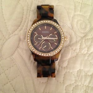 ***Reduced*** Fossil Tortoise ceramic watch