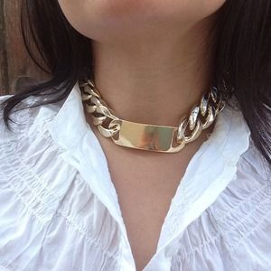 New Light GoldPlated Chunky Chain