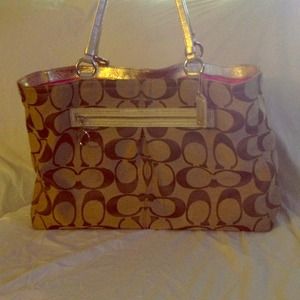 Like new large Coach tote...