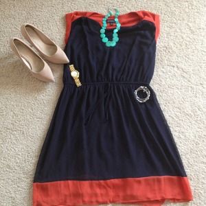 Navy blue dress RESERVED FOR JLUNXIE