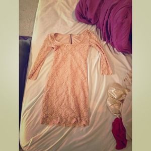 NUDE PINK DRESS $20