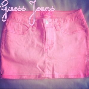 Neon Guess Skirt