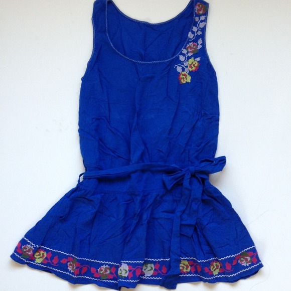 F21 | electric blue top | size medium - Picture 2 of 4