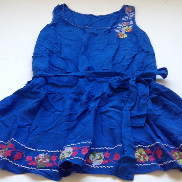 F21 | electric blue top | size medium - Picture 3 of 4