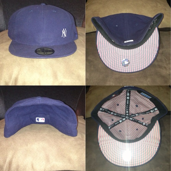New Era 59Fifty 
New York Yankees Twill Fitted Cap