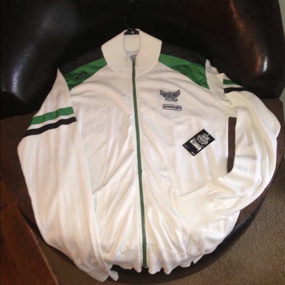 Akademiks Full Zip Track Sweater