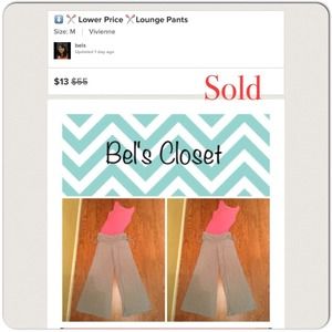 ⬇️ Lounge Pants 💢SOLD AS A BUNDLE💢