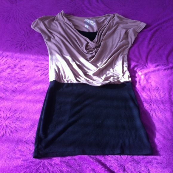 🎉Sexy little dress 🎉Small beige n black dress
