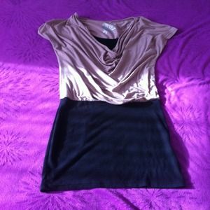 🎉Sexy little dress 🎉Small beige n black dress