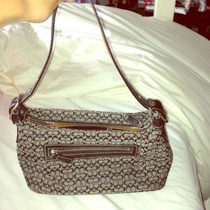 Authentic Black Coach Purse