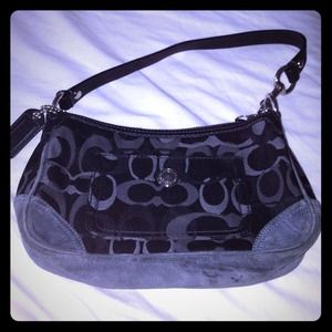 Authentic Black Coach Purse