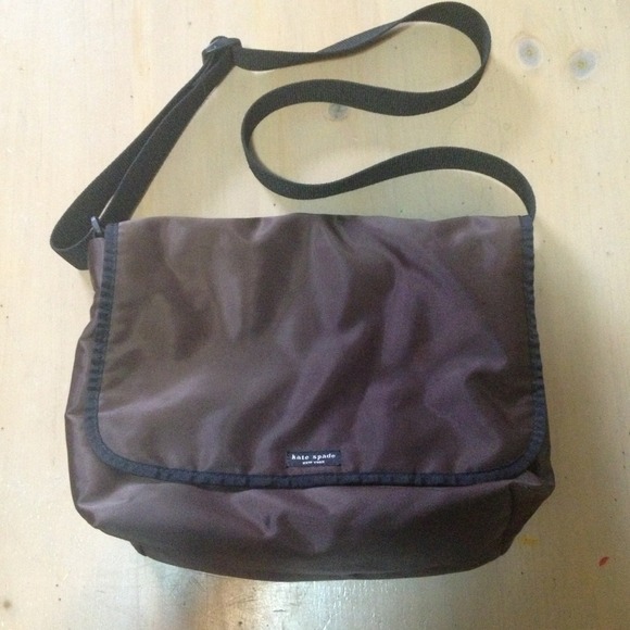 Kate Spade nylon messenger bag