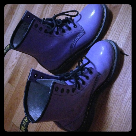air wair purple boots