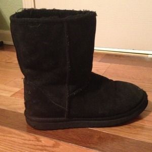 RESERVED!! Black Short Ugg Boots