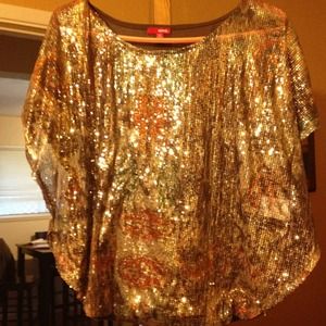 Sequin bongo top