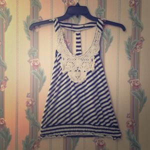 Racer back dress tank top