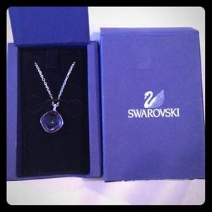Authentic NEW Amethyst Crystal Swarovski Necklace
