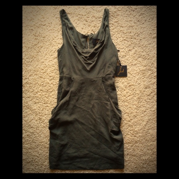 BB Dakota sage green dress