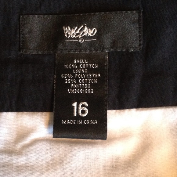 White and black skirt. Red flats listed too:). - Picture 3 of 3