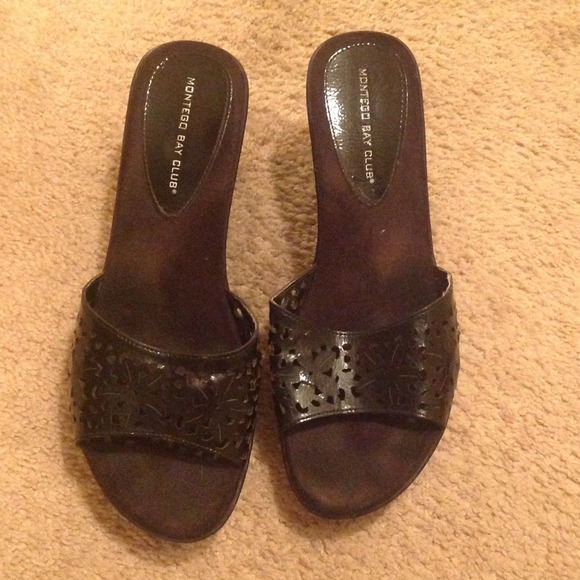 Black sandals