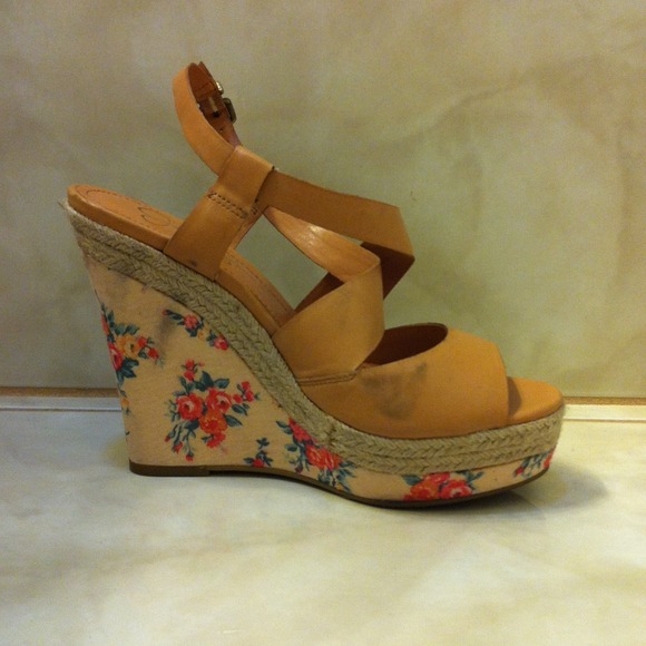 Jessica Simpson Floral Wedges - Picture 3 of 3