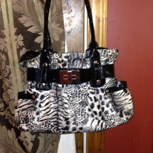 Animal print handbag!