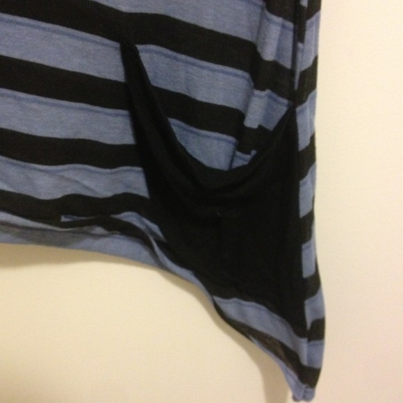 SOLD - Urban Outfitters Blue Striped Tunic - Picture 2 of 2